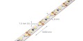 Bandă LED 12V | 3528 | 600LED | 5m | IP20 | Alb cald (3000K) | Premium cu 3 ani de garanție