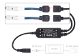  Controler radio (RF) RF-RGB-44_72W pentru benzi LED RGB