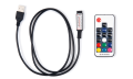 Set bandă LED 5V IP20 5m - RGB + USB cu telecomandă RF pentru iluminarea de fundal a televizorului