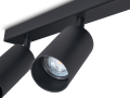 Corp de iluminat cu halogen montat pe zid de perete și tavan LED Viki L x10 - Negru