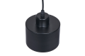  Lampă suspendată de tavan E27 LED Elza x1 - Neagră