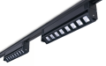 Set Steka Linda 12W 30cm 4000K lampă pe șină LED x2 + cale de rulare 1.5m - Negru