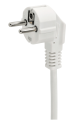 Prelungitor 1.5m - 1x priză de alimentare 230V - Alb