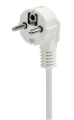 Prelungitor 1.5m - 1x priză de alimentare 230V - Alb