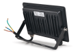 Proiector CUDI 2 în 1 - halogen LED 50W - Negru - Alb neutru (4500K)