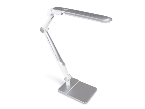 Lampă de birou pentru desen tehnic LED 9W STL018 - Argintie - Multicolor (3000-6000K)