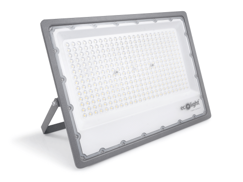 Proiector - halogen LED 300W - Gri - Alb rece (6500K) - 3 ani garanție