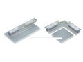 Profil de aluminiu inDILEDA pentru benzile LED - Alb - 2m