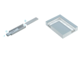 Profil de aluminiu Inso pentru benzile LED - Alb - 2m
