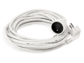 Prelungitor de 10m - 1x priză de alimentare 230V - Alb