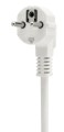 Prelungitor de 10m - 1x priză de alimentare 230V - Alb