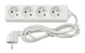 Prelungitor tip bară 3m - 4 x priză de alimentare 230V - Alb