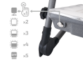 Proiector - halogen LED portabil 30W 3[Ah] - Alb neutru (5000K)
