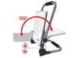 Proiector - halogen LED portabil 50W 6[Ah] - Alb neutru (5000K)