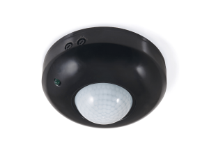 Senzor de mișcare CP-8C PIR aplicat 360° - Negru