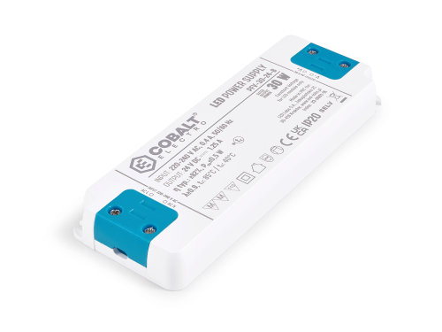 Sursă de alimentare LED CobaltElectro PFV 24V 30W 1.25A IP20 - 5 ani garanție