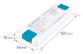 Sursă de alimentare LED CobaltElectro PFV 12V 100W 8.33A IP20 - 5 ani garanție