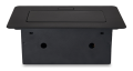 Distribuitor de birou integrabil în blat, priză cu 1x conector de alimentare, 1x USB-C și 1x USB-A Multibox 5 - Negru