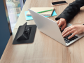 Distribuitor de birou integrabil în blat, priză cu 1x conector de alimentare, 1x USB-C și 1x USB-A Multibox 5 - Negru