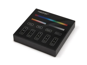 Mi-Light MiBoxer B4-B panou tactil 4 zone RGB+CCT 2.4 GHz negru