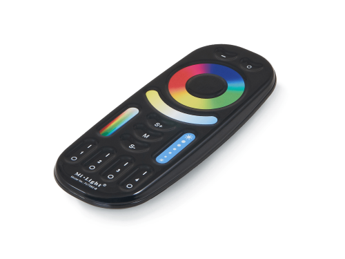 Mi-Light telecomandă zonală FUT092B 2.4 GHz pentru benzi LED RGB și RGBW - Negru