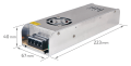 Sursă de alimentare modulară Slim 12V 350W 29.1A IP20
