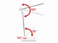 Lampa de birou pentru desen tehnic LED 5W STL036 - Albă - Multicolor (3000-6000K)