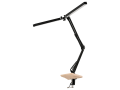 Lampa de birou dublă de desen LED 8W STL028 - Neagră - Alb neutru (4000K) 