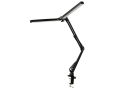 Lampa de birou dublă de desen LED 8W STL028 - Neagră - Alb neutru (4000K) 