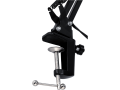 Lampa de birou dublă de desen LED 8W STL028 - Neagră - Alb neutru (4000K) 