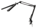 Lampa de birou dublă de desen LED 8W STL028 - Neagră - Alb neutru (4000K) 