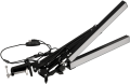 Lampa de birou dublă de desen LED 8W STL028 - Neagră - Alb neutru (4000K) 