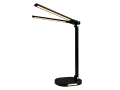 Lampa de birou dublă de desen LED 8W STL028 - Neagră - Multicolor (3000-6000K) 