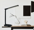 Lampa de birou dublă de desen LED 8W STL028 - Neagră - Multicolor (3000-6000K) 