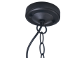 Lampa de fațadă - aplica de grădină - corp de iluminat exterior E27 LED Niko - Atârnată - Neagră