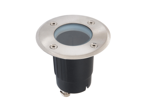 Lampă de grădină - corp de iluminat încastrat în exterior GU10 LED Soto rotund – Satin