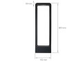 Lampadar grădină LED Rio 8W 50cm – Negru - Alb neutru (4500K)