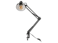 Lampa de birou XL de desen LED STL043 - Neagră - 1xE27