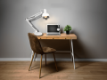 Lampa de birou XL de desen LED STL043 - Albă - 1xE27 