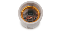 Soclu ceramic pentru bec E27 230V - cu suport 