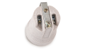 Soclu ceramic pentru bec E27 230V - cu suport 
