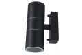 Lampă de fațadă - aplică de grădina - corp de iluminat exterior GU10 LED Elor - Negru