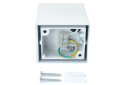 Lampă de fațadă - aplică de grădina - corp de iluminat exterior GU10 LED Lidia - Alb