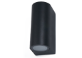 Lampă de fațadă - aplică de grădina - corp de iluminat exterior GU10 LED Luna Duo - Negru