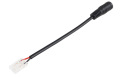 Conector LED PRO D MINI: bandă LED COB 8mm clips - priză DC 2.1/5.5