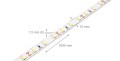 Bandă LED 12V | 5630 | 60LED | 1m | IP20 | Alb rece (6000K)