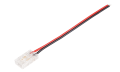 Conector LED PRO B MINI: bandă LED 8mm clemă - cablu