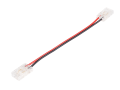 Conector LED PRO C MINI: bandă LED 8mm clemă cu cablu