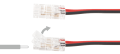 Conector LED PRO C MINI: bandă LED 8mm clemă cu cablu