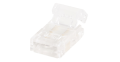 Conector LED PRO G MINI: bandă LED 8mm clemă - dual
